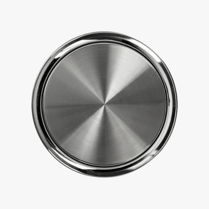 WCG - Koffie-stamper met veermechanisme - 58 mm - Zwart WCG