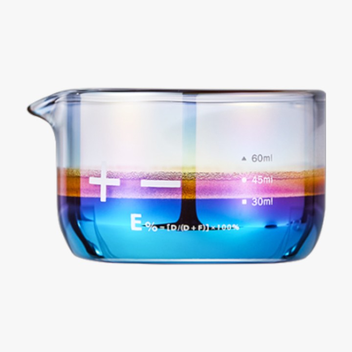 MUVNA - Xingyu espresso kopje kleurrijk glas 100ml MUVNA