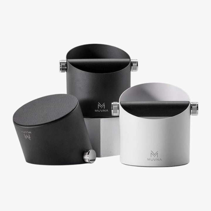 MUVNA - Stalen klopbak met witte klopbak MUVNA