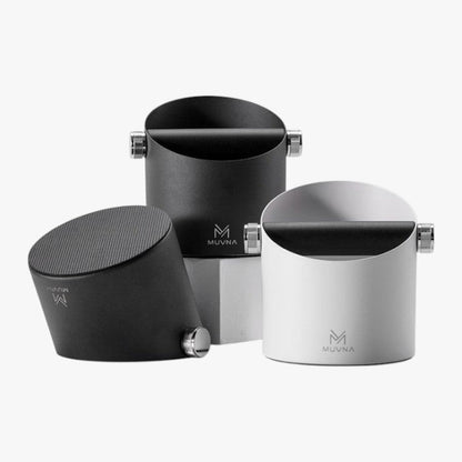 MUVNA - Stalen klopbak met witte klopbak MUVNA