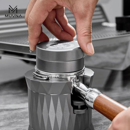 MUVNA - Zelflozende zwaartekrachtverdeler grijs 58,35 mm Koffie Kenner