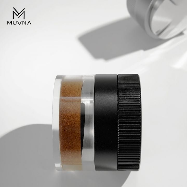 MUVNA - Zelflozende zwaartekrachtverdeler grijs 58,35 mm Koffie Kenner