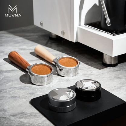 MUVNA - Zelflozende zwaartekrachtverdeler grijs 58,35 mm Koffie Kenner