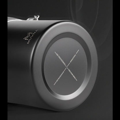 MUVNA - Koffiebewaarbus Matzwart 750g Koffie Kenner