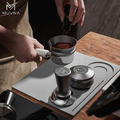 Muvna - Tamper mat Large - Siliconen Grijs MUVNA