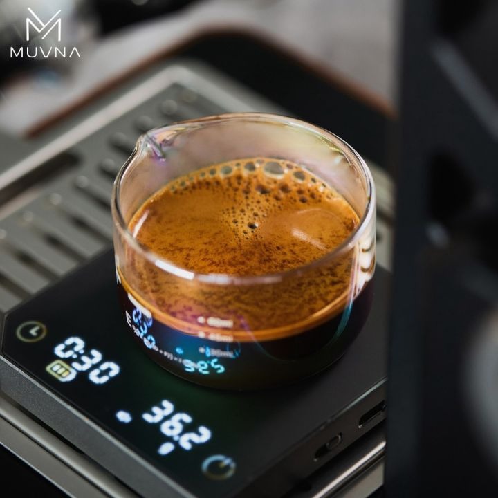 MUVNA - Xingyu espresso kopje kleurrijk glas 100ml MUVNA