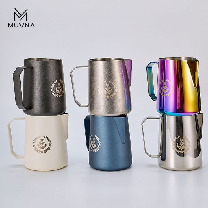 MUVNA - Latte Pitcher - 350ml Koffie Kenner