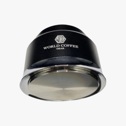 WCG - Koffie-stamper met veermechanisme - 58 mm - Zwart WCG