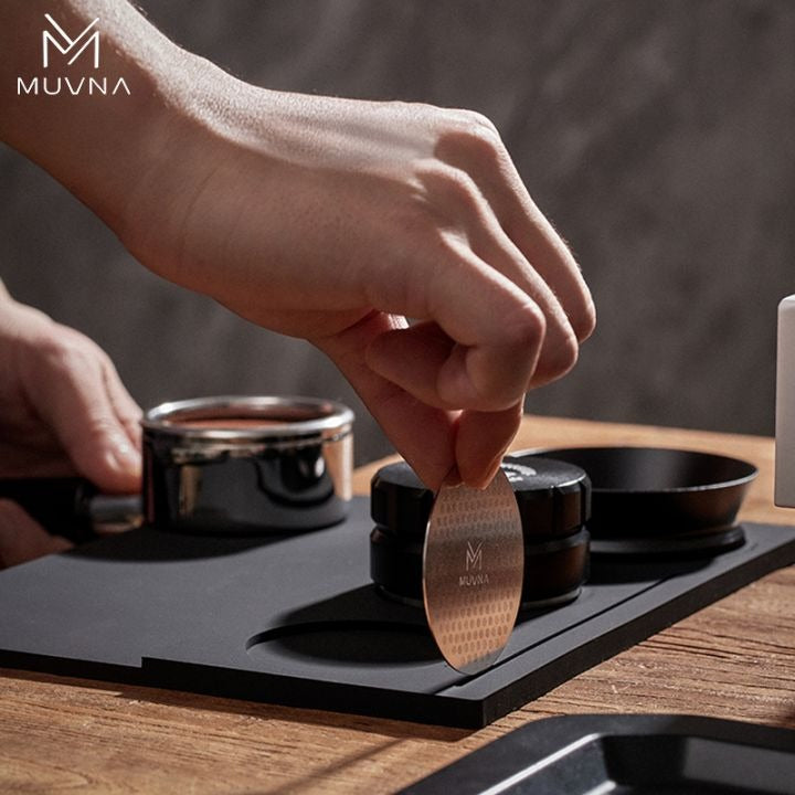 MUVNA - Luxe Tampermat Groot - Siliconen - Zwart MUVNA