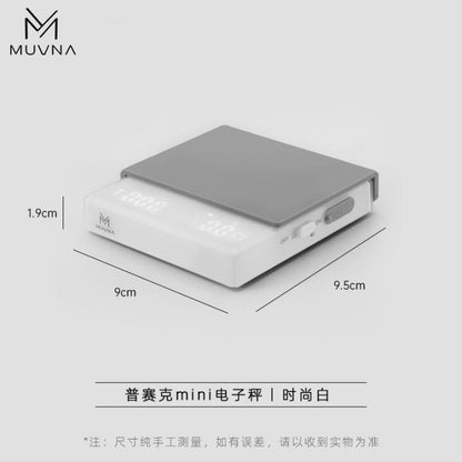 MUVNA Mini Smart Koffieweegschaal Koffie Kenner