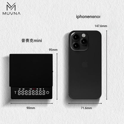 MUVNA Mini Smart Koffieweegschaal MUVNA