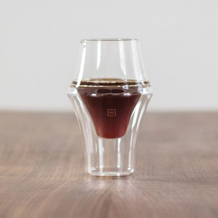 Kruve EQ Dubbelwandige Glazen – Excite / Inspire – Set van 2 Koffie Kenner