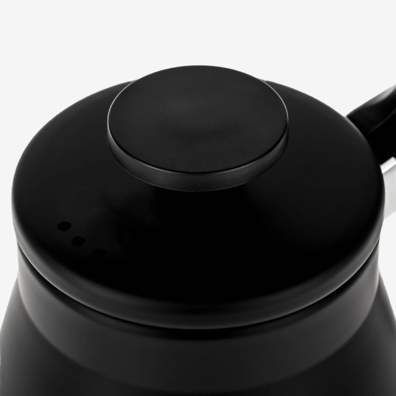 Hario Fit V60 Zwarte Roestvrijstalen Schenkkan - Precisie Koffie Waterkoker 1.2L