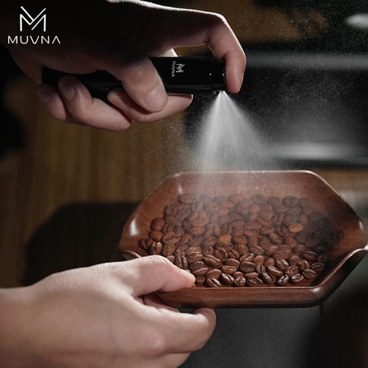 MUVNA Antistatische Spray voor Koffiebonen - Zwart 10ml - Voorkomt Statische Hechting tijdens Malen