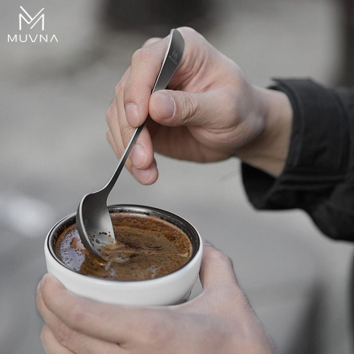 MUVNA - Titanium Tasting Spoon | Professionele Koffie Proeflepel MUVNA