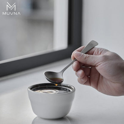 MUVNA - Titanium Tasting Spoon | Professionele Koffie Proeflepel MUVNA