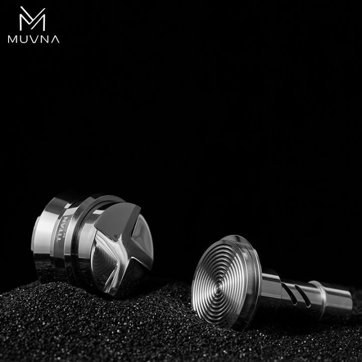 MUVNA Precision Chrome Tamper 58,35mm Koffie Kenner