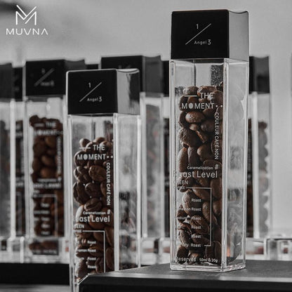 MUVNA Angel Coffee Display Tubeset Koffie Kenner