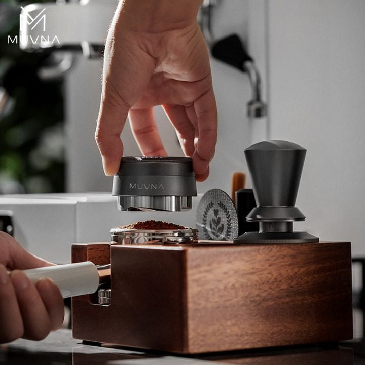 MUVNA - Multifunctioneel sabotagestation - Volledig Sapelihout Koffie Kenner