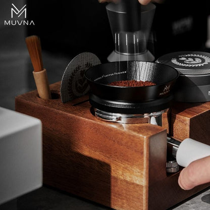 MUVNA - Multifunctioneel sabotagestation - Volledig Sapelihout Koffie Kenner