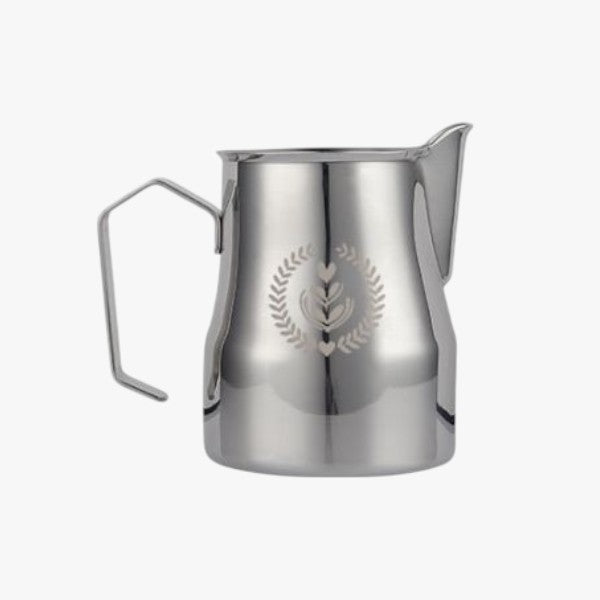 MUVNA - Italiaanse melkkan van gepolijst staal, 350 ml MUVNA