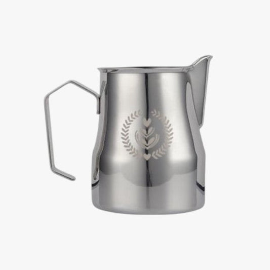 MUVNA - Italiaanse melkkan van gepolijst staal, 350 ml MUVNA