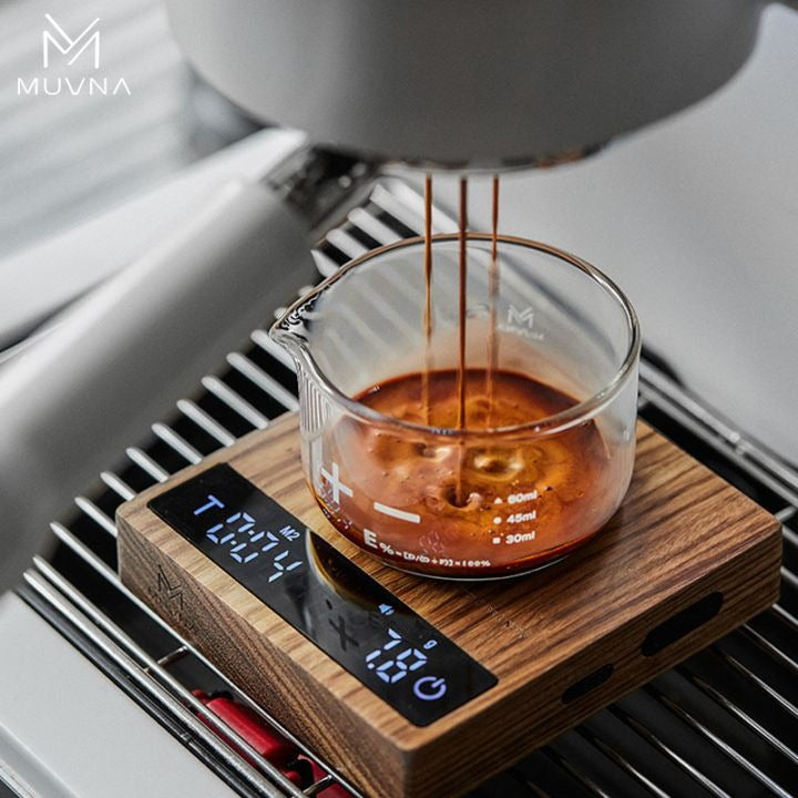 MUVNA Mini Smart Koffieweegschaal Koffie Kenner